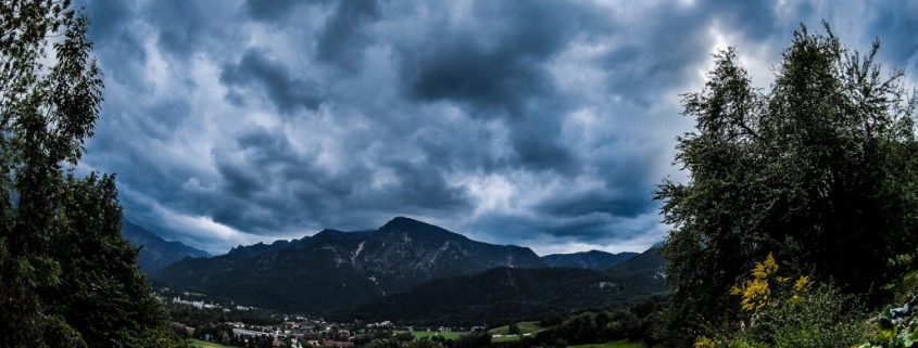 Wolken Predigtstuhl Untersberg Zeitraffer